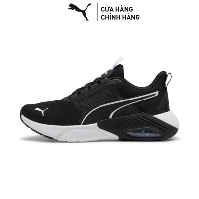 Giày Chạy Bộ PUMA Unisex X-Cell Nova FS Black-White-Blissful Blue Màu Đen