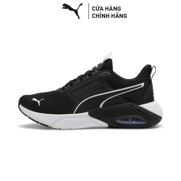 Giày Chạy Bộ PUMA Unisex X-Cell Nova FS Black-White-Blissful Blue Màu Đen