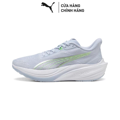 Giày Chạy Bộ PUMA Unisex Darter Pro Cool Weather-Green Glare Màu Xanh