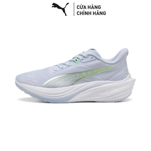 Giày Chạy Bộ PUMA Unisex Darter Pro Cool Weather-Green Glare Màu Xanh