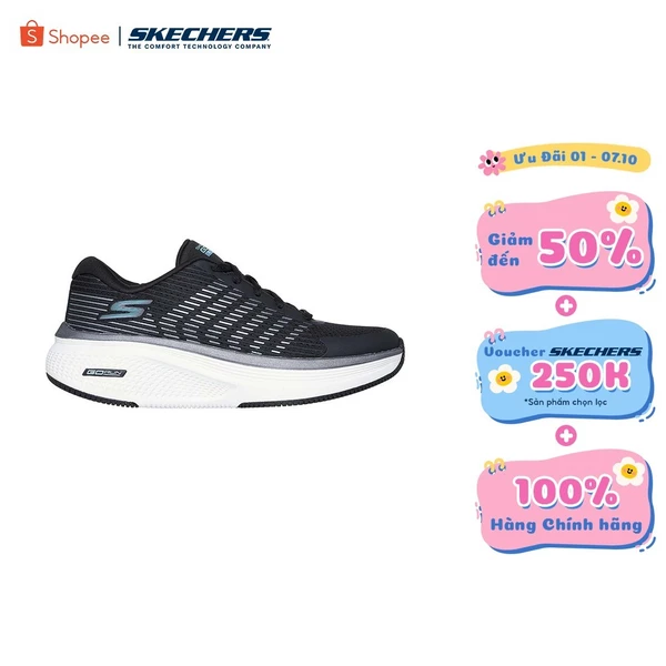 Giày Thể Thao Nữ Skechers Performance GOrun Elevate 2.0 Badric - 129008-BKAQ Air-Cooled Goga Mat