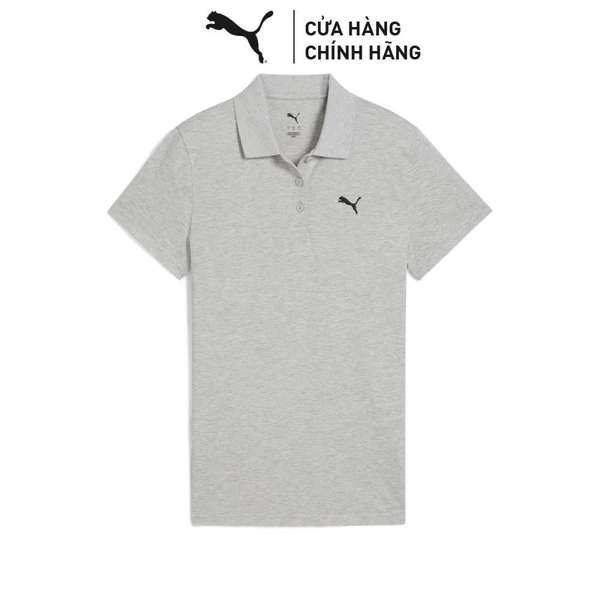 Áo Thun Polo Thời Trang PUMA Nữ ESS Light Gray Heather Màu Xám