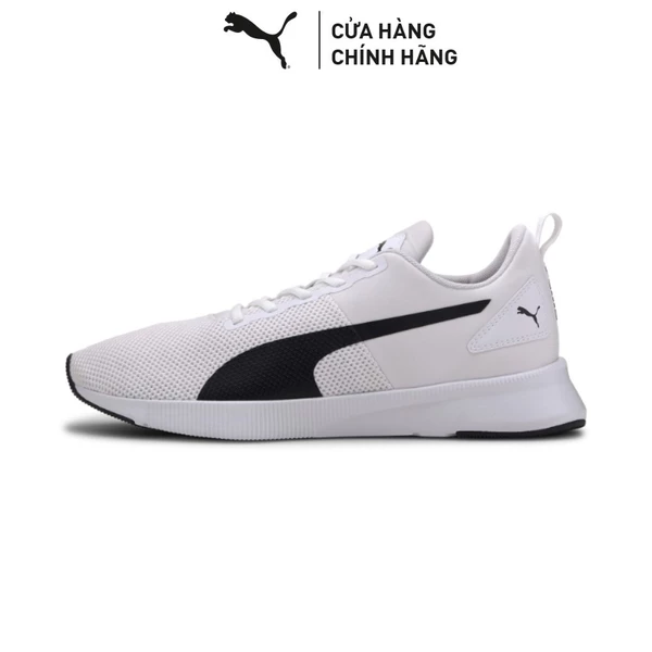 Giày Chạy Bộ PUMA Unisex FLYER RUNNER White-Black Màu Trắng