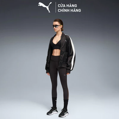 Quần Dài Thể Thao Tập Luyện PUMA Nữ W SHAPE TIGHT - HW 7/8 Black Màu Đen