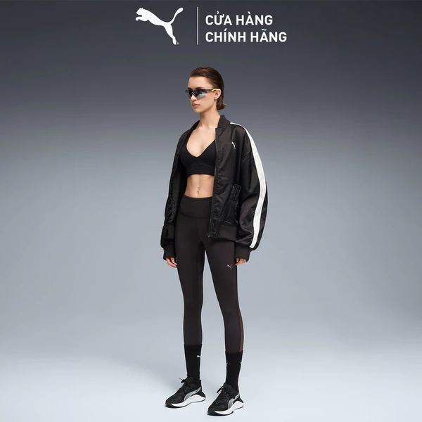 Quần Dài Thể Thao Tập Luyện PUMA Nữ W SHAPE TIGHT - HW 7/8 Black Màu Đen