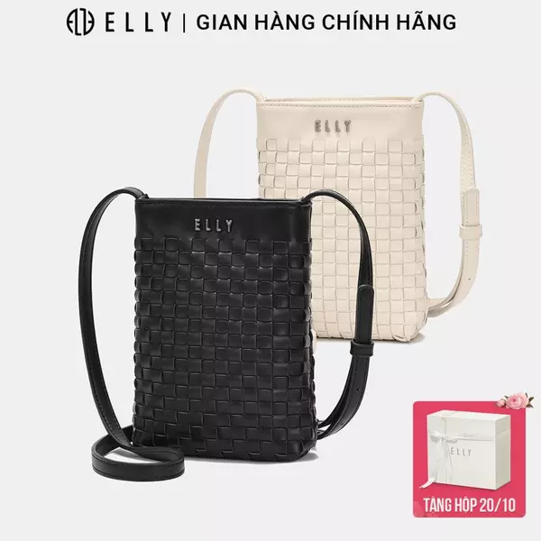Túi đeo chéo nữ ELLY EL403 đeo vai da tổng hợp thời trang cao cấp