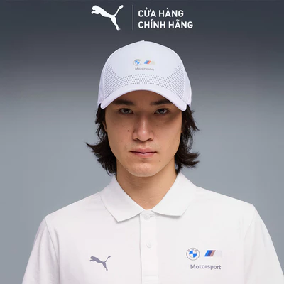 Nón Thể Thao PUMA Unisex BMW MMS BB Cap White Màu Trắng