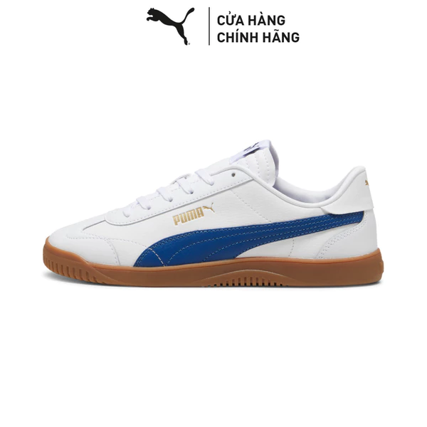 Giày Thể Thao PUMA Unisex Club 5v5 White-Clyde Royal-Gold Màu Trắng