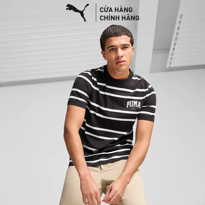 Áo Thun PUMA Nam Squad Black Màu Đen