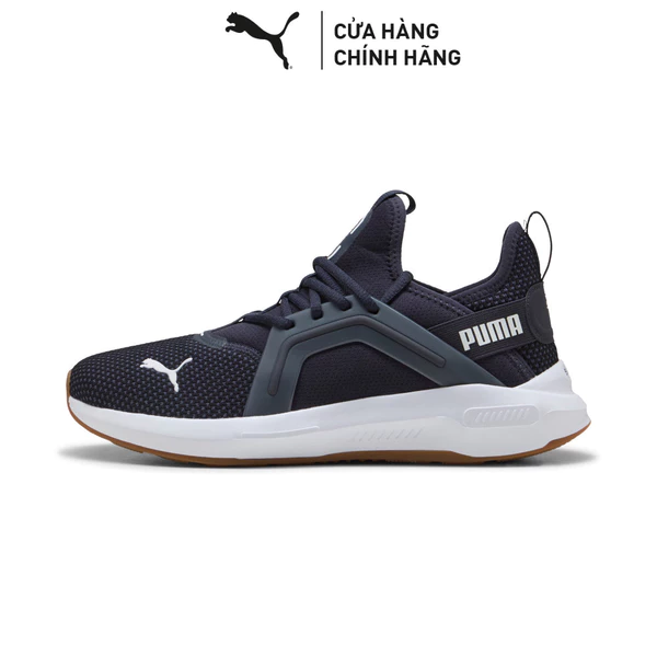 Giày Chạy Bộ PUMA Unisex Softride Enzo 5 Premium New Navy-White Màu Xanh