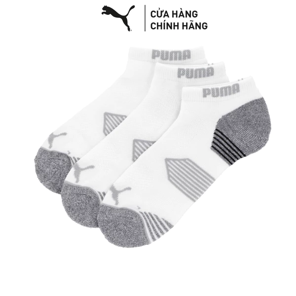 Bộ 3 Đôi Vớ PUMA Unisex ESSENTIAL LOW CUT 3 PAI Bright White Màu Trắng
