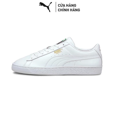 Giày Thời Trang PUMA Unisex Basket Classic XXI Màu Trắng