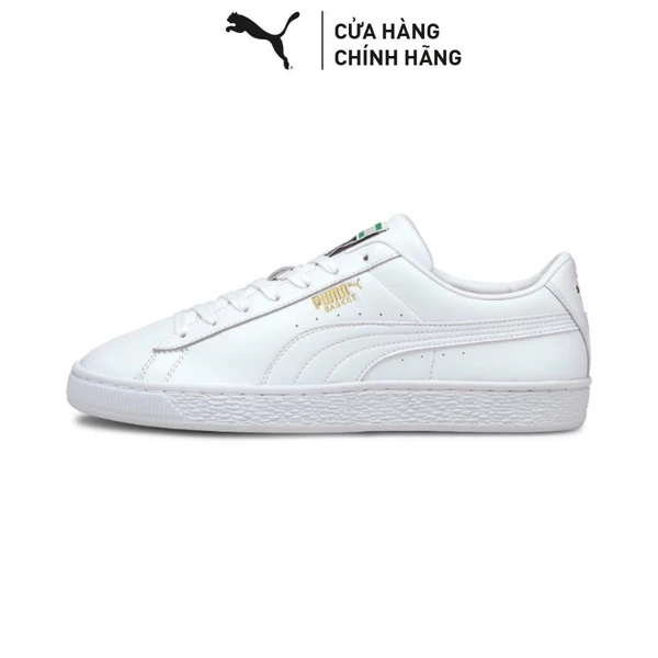 Giày Thời Trang PUMA Unisex Basket Classic XXI Màu Trắng
