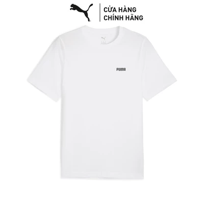Áo Thun Thời Trang Ngắn Tay PUMA Nam ESS Small Logo Tee White Màu Trắng