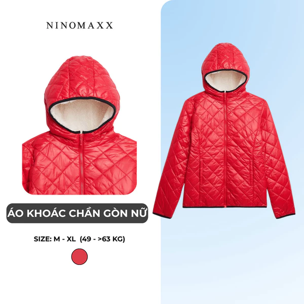 NINOMAXX Áo khoác chần gòn Nữ lót lông bên trong 1805117