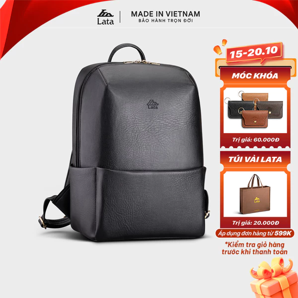 Balo Lata (Thời trang nam công sở cỡ lớn - Balo da BAL60)