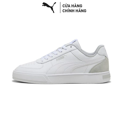 Giày Thời Trang PUMA Unisex Caven Mix White-Ash Gray Màu Trắng