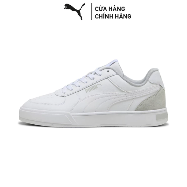 Giày Thời Trang PUMA Unisex Caven Mix White-Ash Gray Màu Trắng