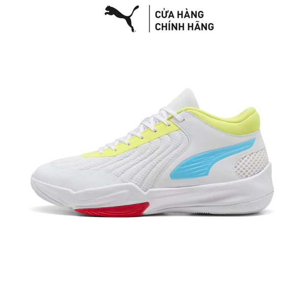 Giày Thể Thao PUMA Unisex Court Pro 2 White-Vibrant Blue Màu Trắng