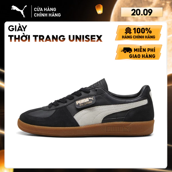 Giày Thời Trang PUMA Unisex Palermo LTH Màu Đen