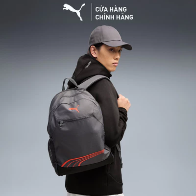 Balo Thời Trang PUMA Unisex FUNDAMENTAL Backpack Moody Gray Màu Xám