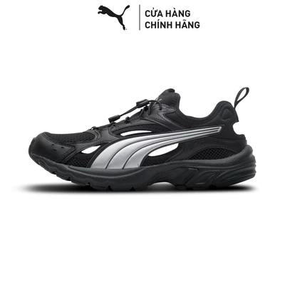 Giày Thể Thao PUMA Unisex Milenio Tech LT Sandal Black-Silver Màu Đen