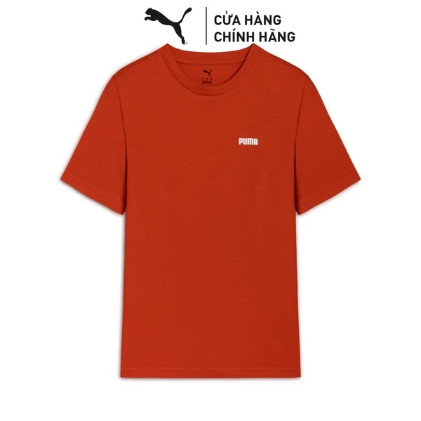 Áo Thun Thời Trang Ngắn Tay PUMA Nam ESS Small Logo Tee For All Time Red Màu Đỏ