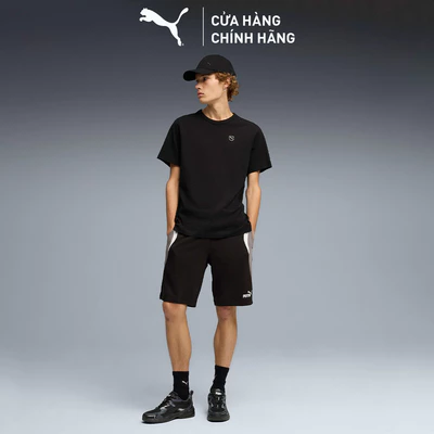 Quần Đùi Thể Thao PUMA Nam ESS BLOCK Shorts Black Màu Đen