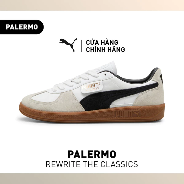 Giày Thời Trang PUMA Unisex Palermo LTH Màu Trắng