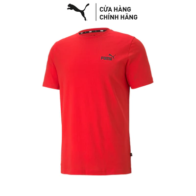 Áo Thun Thể Thao Tay Ngắn PUMA Nam ESS Small Logo Tee High Risk Red Màu Đỏ