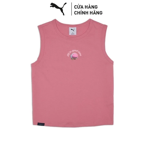 Áo Thun Thời Trang PUMA Nữ ALL IN GOOD TIME TANK W Poised Pink Màu Hồng