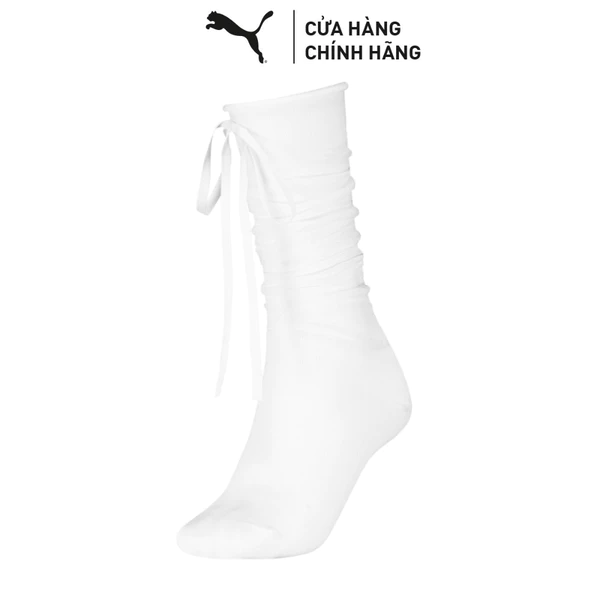 Vớ Thời Trang PUMA Nữ W Slouch Sock 1P White Màu Trắng
