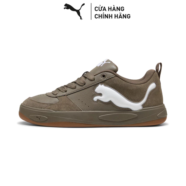 Giày Thể Thao PUMA Unisex Park Lifestyle II Cat Matte Bronze-White Màu Xám