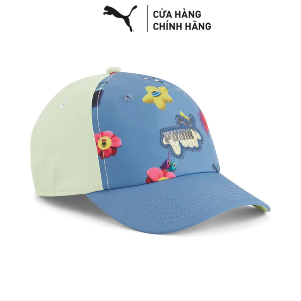 Nón Thể Thao Trẻ Em PUMA Unisex x Trolls BB Cap Blue Horizon Màu Xanh