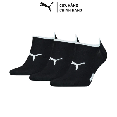 Bộ 3 Đôi Vớ Thể Thao PUMA Unisex Various U No Show 3P black Màu Đen