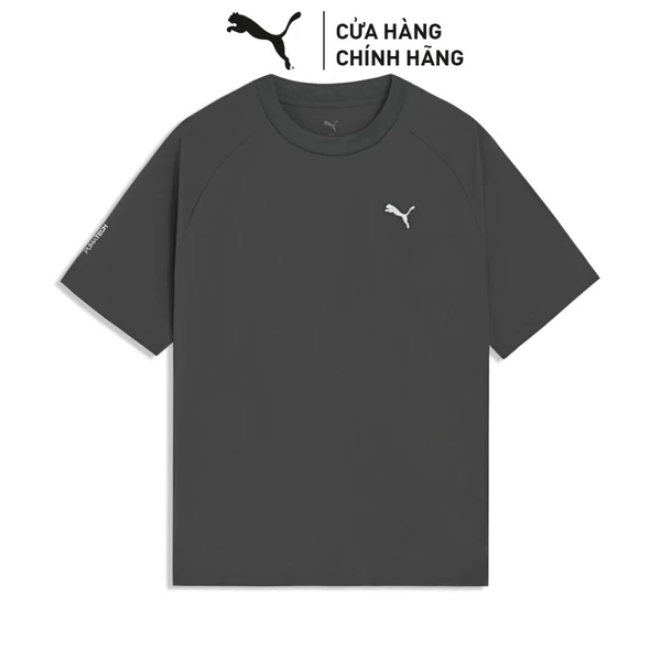 Áo Thun Thời Trang Tay Ngắn PUMA Unisex PUMATECH SS TEE WV Shadow Gray Màu Xám