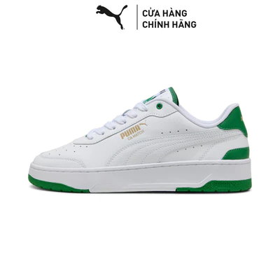 Giày Thời Trang PUMA Unisex CA Match White-Archive Green Màu Trắng