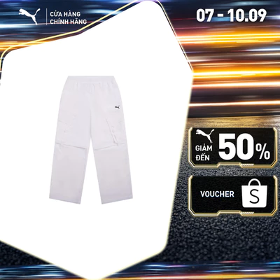 Quần Dài Thời Trang PUMA Nữ FUTURE ARCHIVE Pants Op White Màu Trắng