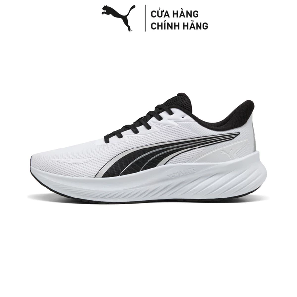 Giày Chạy Bộ PUMA Unisex Pounce Lite 2 White-Black Màu Trắng