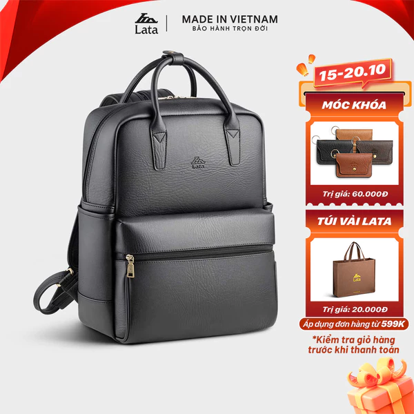 Balo Lata (Thời trang nam công sở cỡ lớn - Balo da BAL81)
