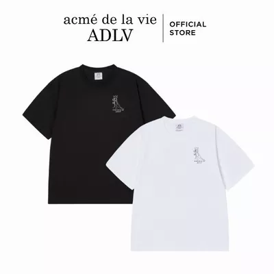 Áo thun ADLV JMB PEZ DISPENSER dáng Classic màu Đen/Trắng - Hàng chính hãng