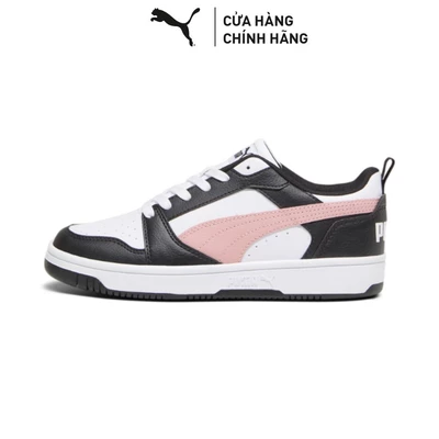 Giày Thời Trang PUMA Unisex Rebound V6 Low Sneakers Màu Trắng Hồng