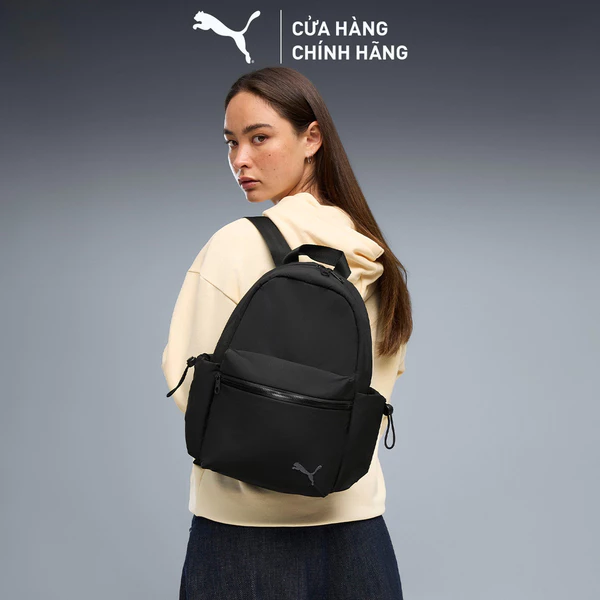 Balo Thể Thao PUMA Nữ HER Small Backpack Black Màu Đen