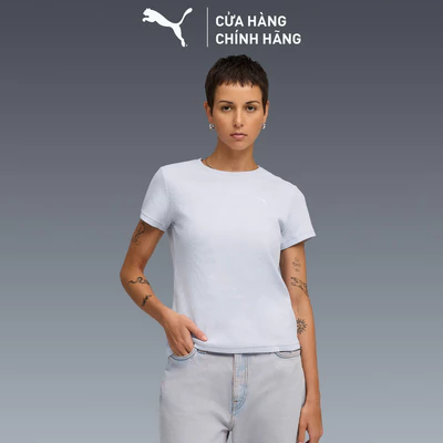 Áo Thun Thời Trang PUMA Nữ HER Tee Cool Weather Màu Xanh
