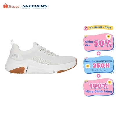 Giày Thể Thao Nam Skechers BOBS Sport Sparrow Flex Cue In Thường Ngày - 118064-OFWT Memory Foam