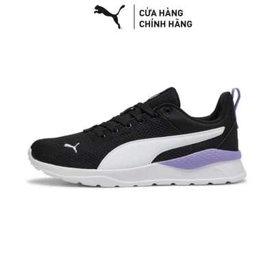 Giày Thời Trang PUMA Unisex Anzarun Lite Black-White-Lavender Alert Màu Đen