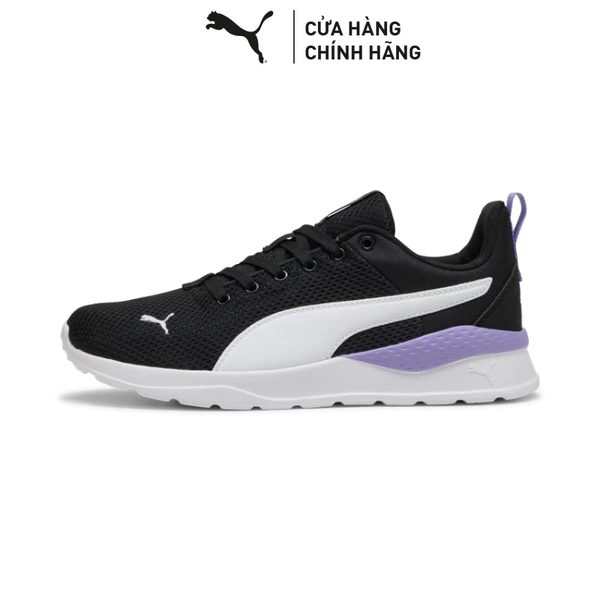 Giày Thời Trang PUMA Unisex Anzarun Lite Black-White-Lavender Alert Màu Đen