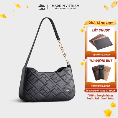 Túi Lata (Thời trang nữ đi chơi size 25 - Túi đeo vai da HN110)