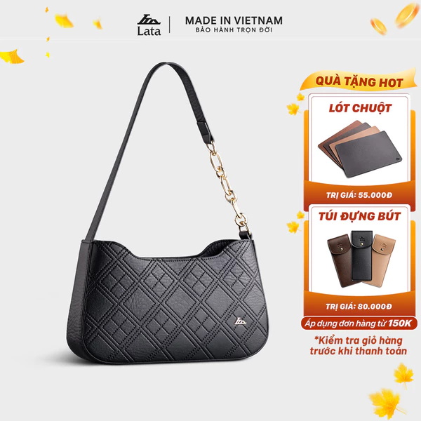 Túi Lata (Thời trang nữ đi chơi size 25 - Túi đeo vai da HN110)