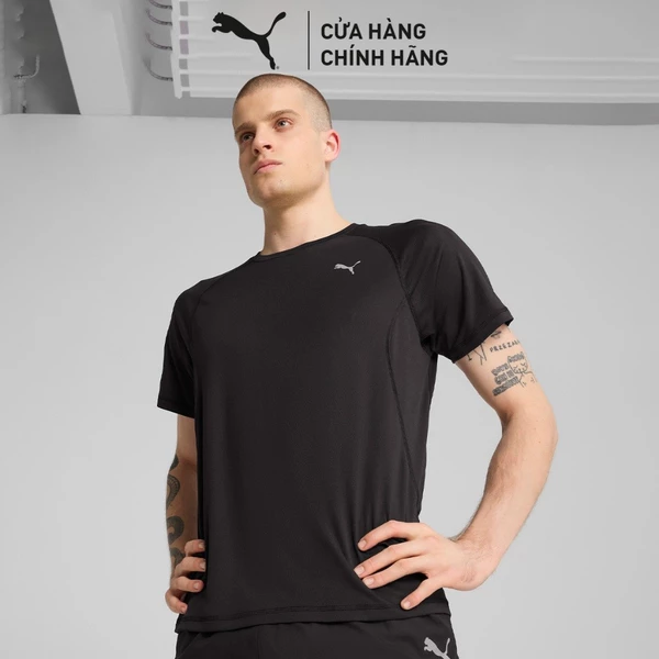 Áo Thun Thể Thao PUMA Nam Run Velocity Black Màu Đen